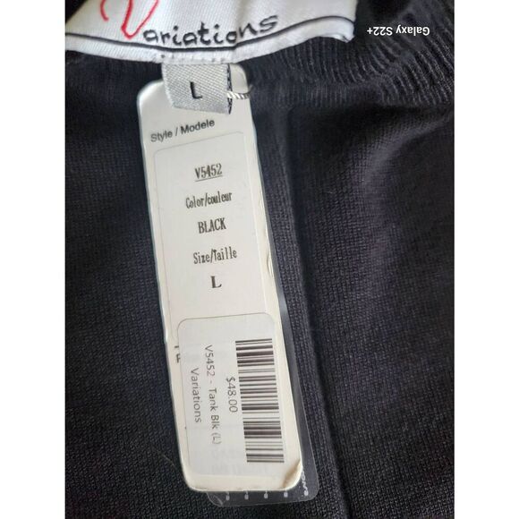 E58 Variations sleeveless mock turtleneck NWT - Picture 2 of 6